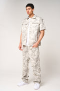 Orazio Camo Button Shirt