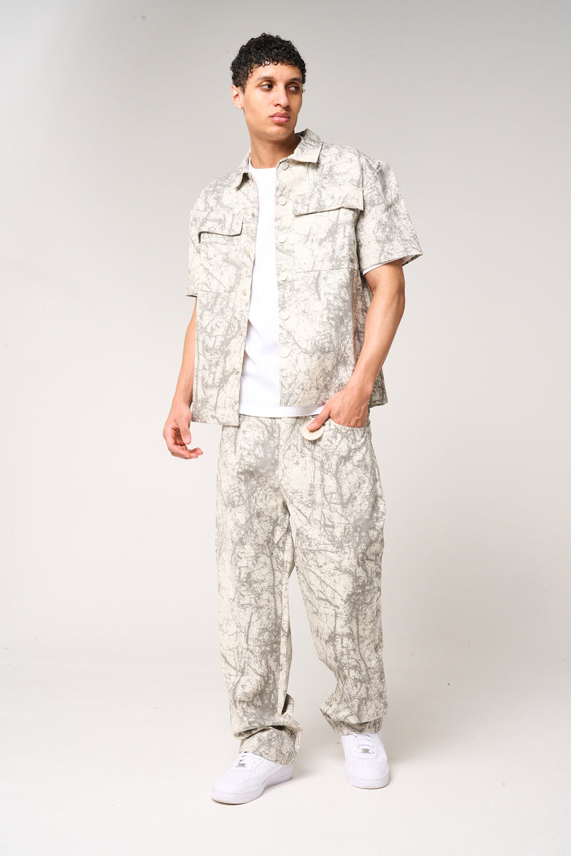 Orazio Beige Camo Pants