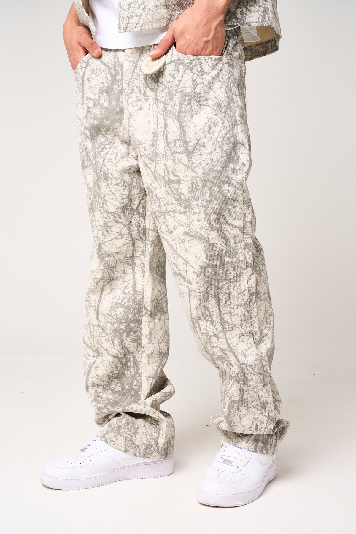 Orazio Beige Camo Pants