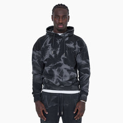Rezaro Cool Grey Washed Kapuzenpullover