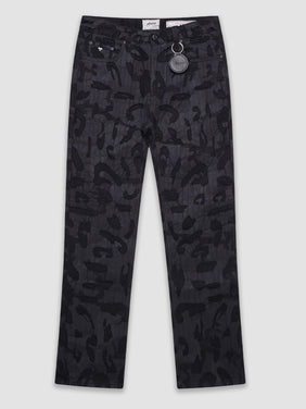 Geragio Schwarze Denim-Jeans