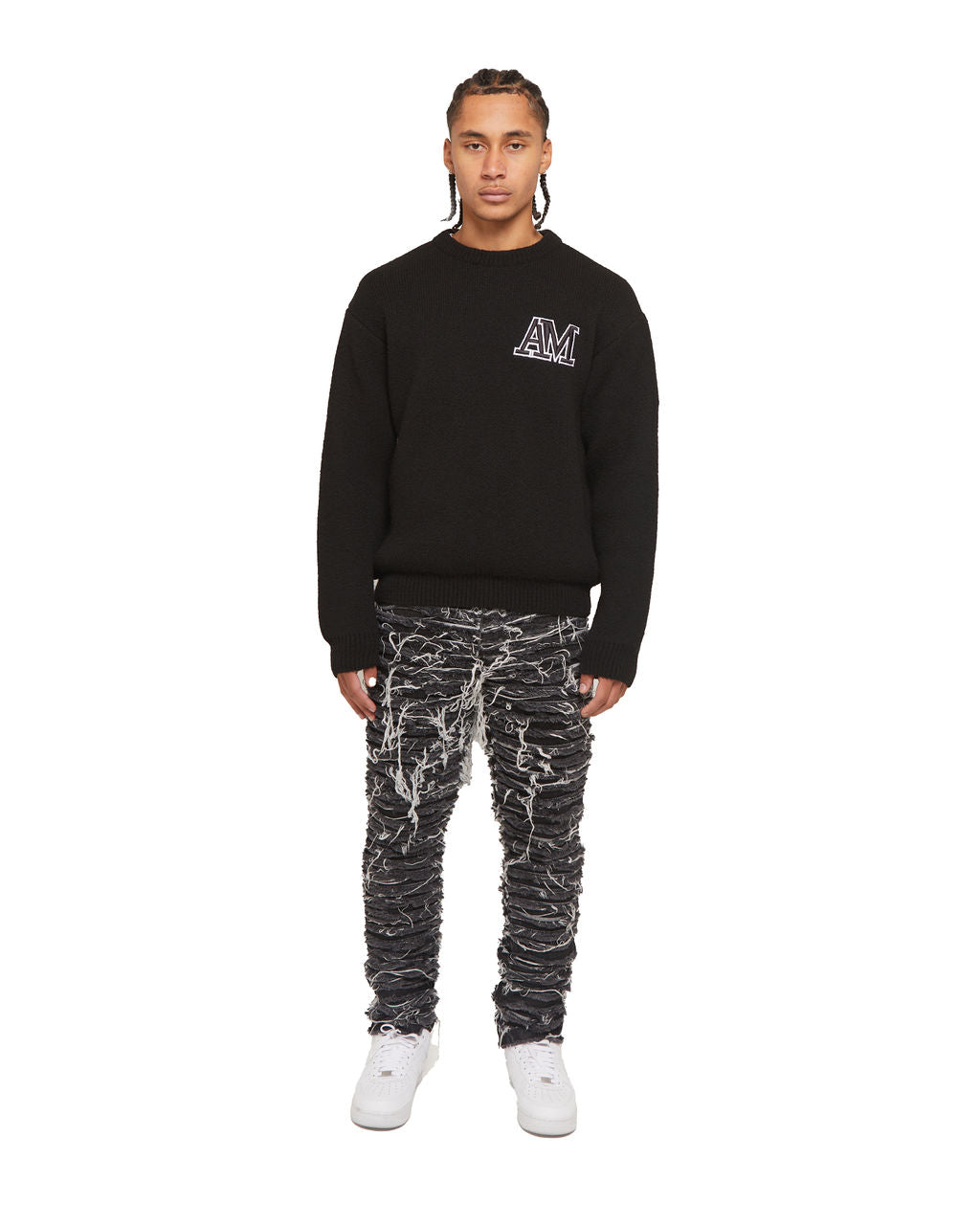 Teramo Zwaargewicht Gebreide Trui