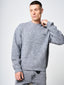 Liberta Grey Heavy Knitted Sweatshirt