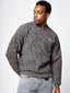 Liberta Brown Heavy Knitted Sweatshirt