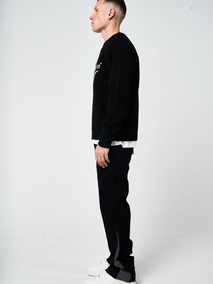 Latina Black Logo Sweatshirt