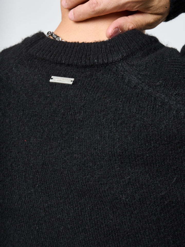 Latina Black Logo Sweatshirt