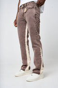 Gris Maranello Flare Denim