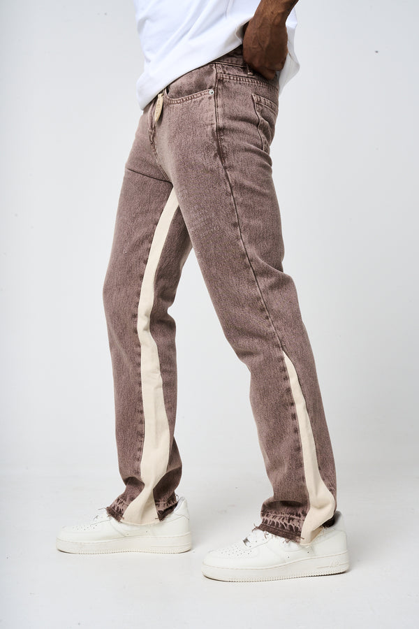 Gris Maranello Flare Denim