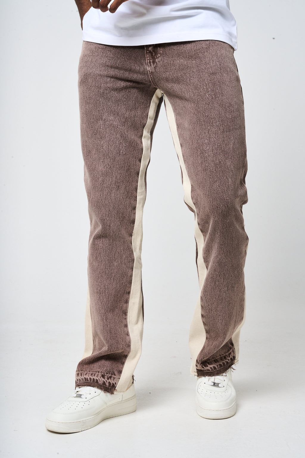 Gris Maranello Flare Denim