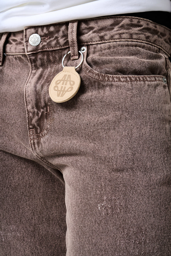 Gris Maranello Flare Denim