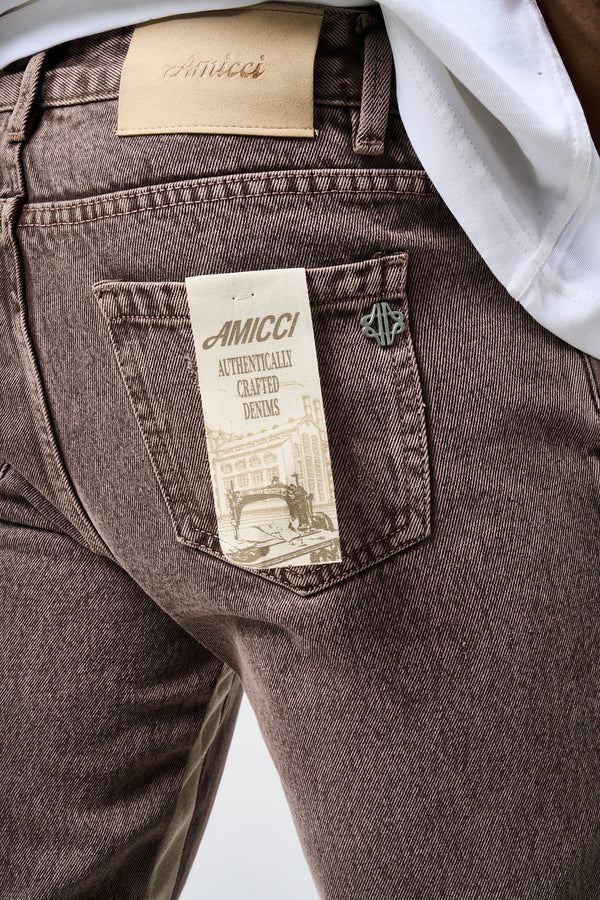 Gris Maranello Flare Denim