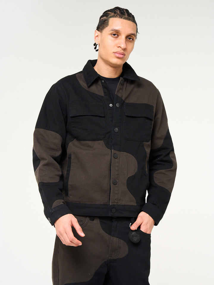 Palencia Patchwork Denim Jacket