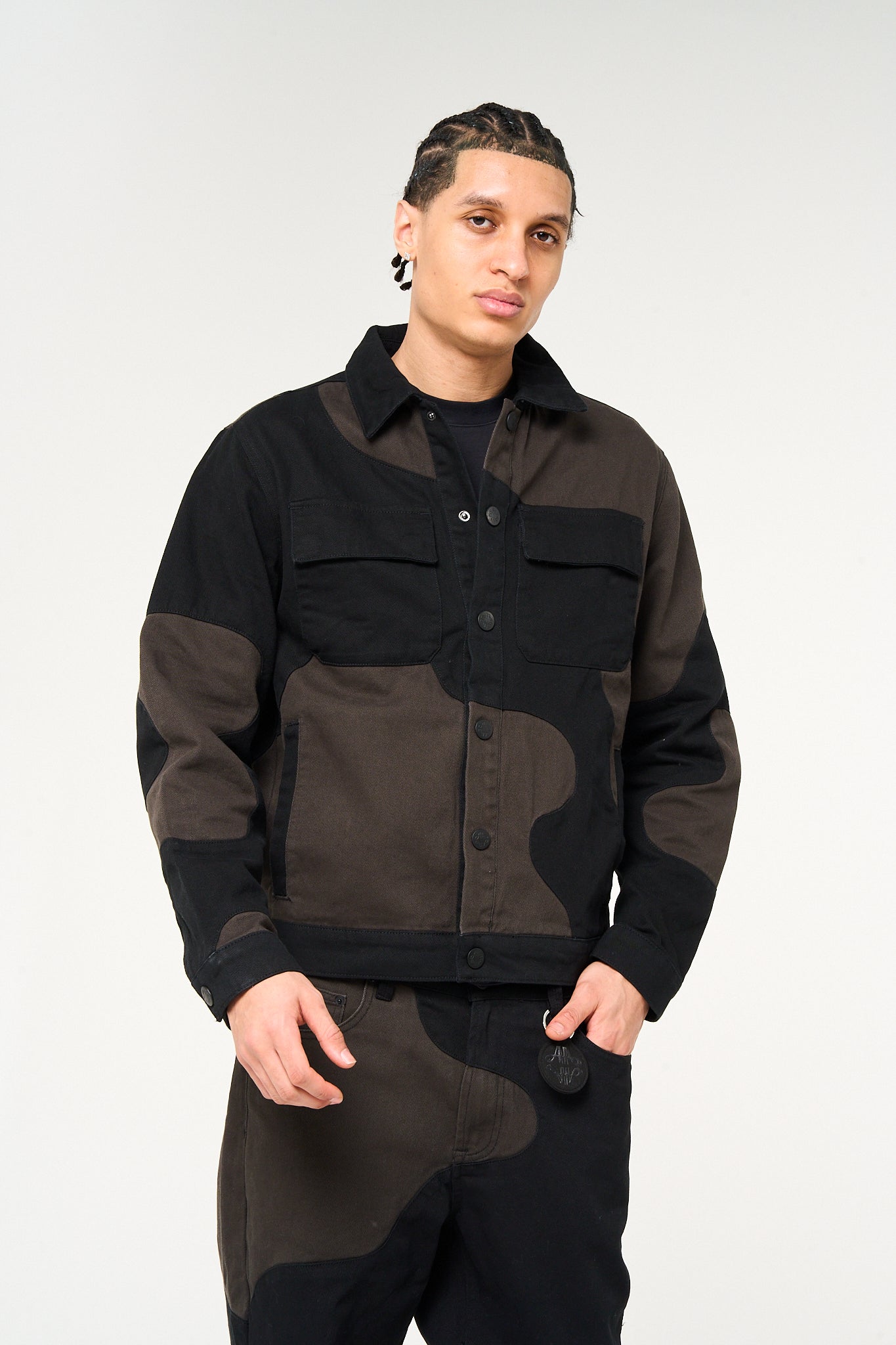 Palencia Patchwork Denim Jacket