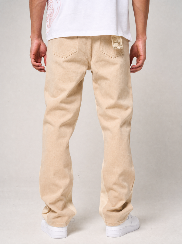 Maranello Beiger Flare-Denim