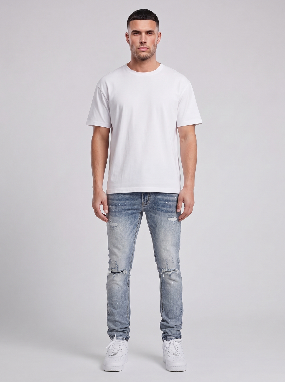 Caruso Blue Denim Jeans