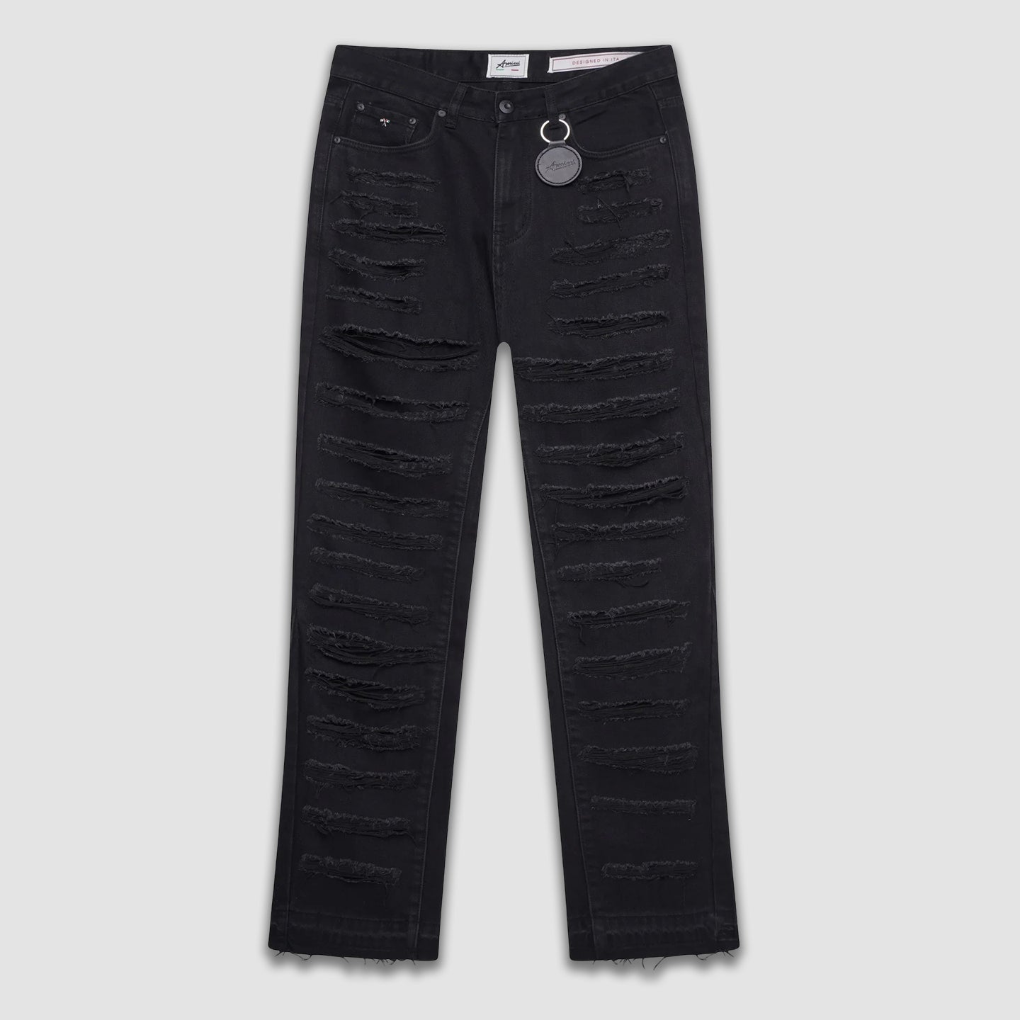Bresso Black Ripped Jean
