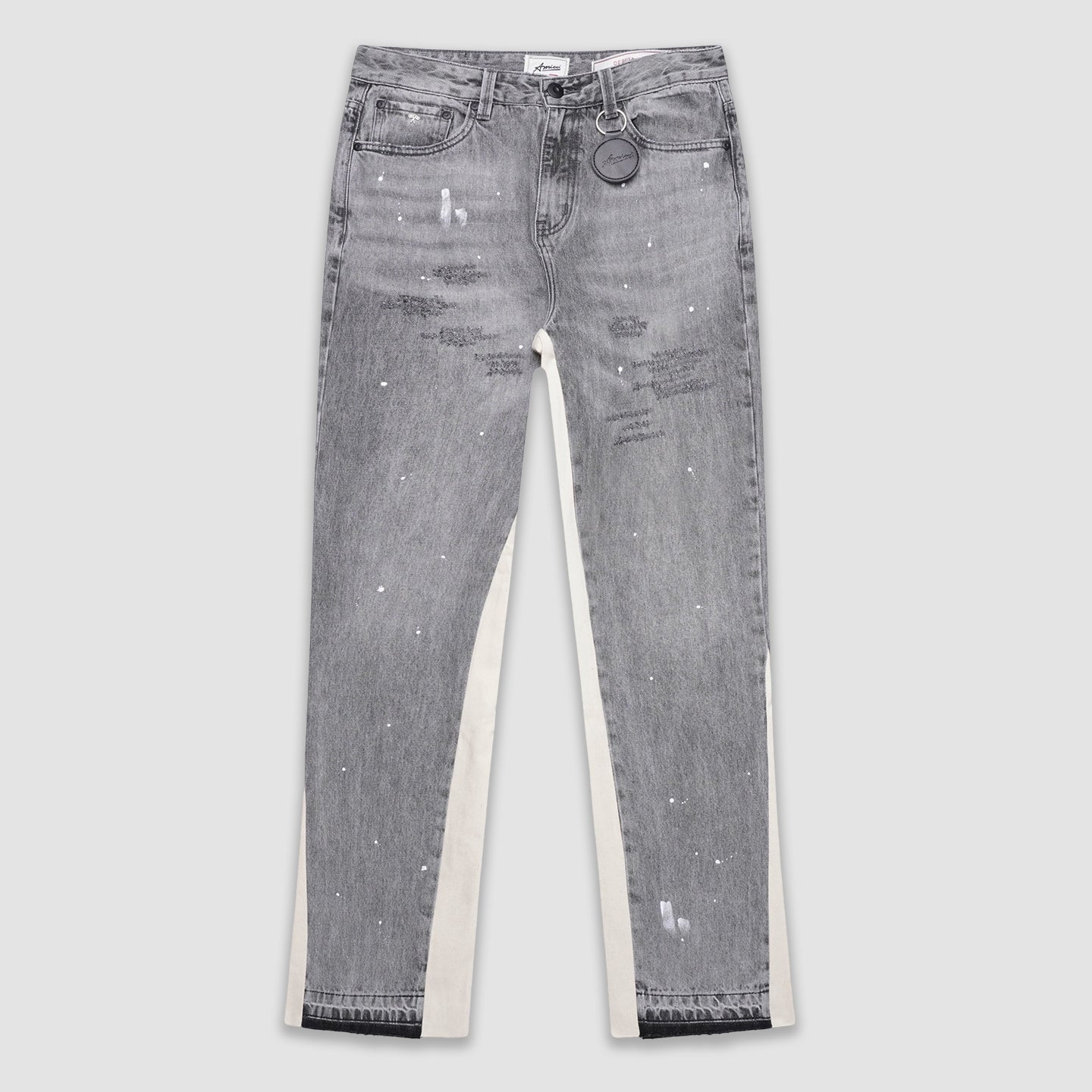 Gris Maranello Flare Denim