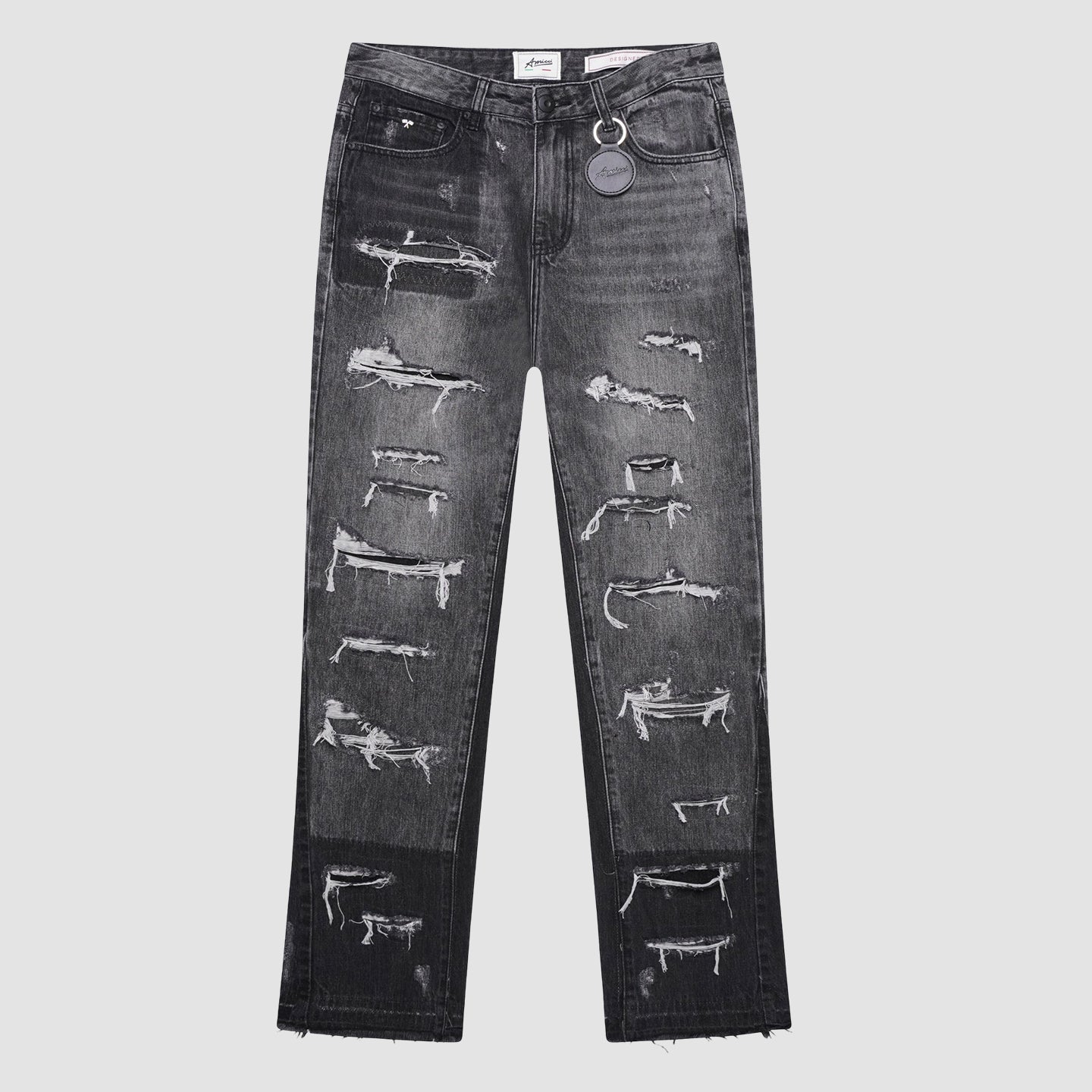 Imola Midden Grijs Denim