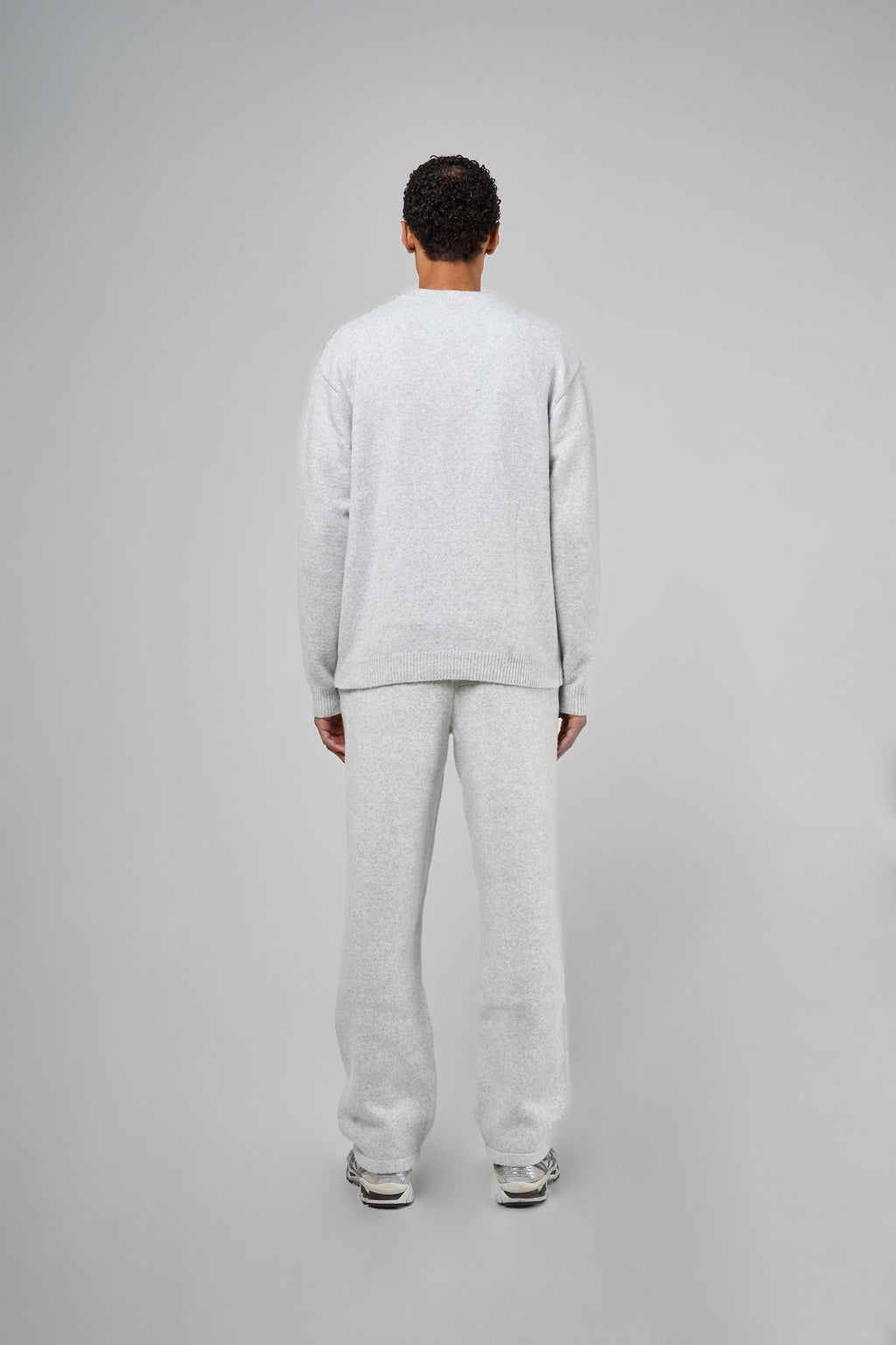 Dexter Grey Knitted Joggers