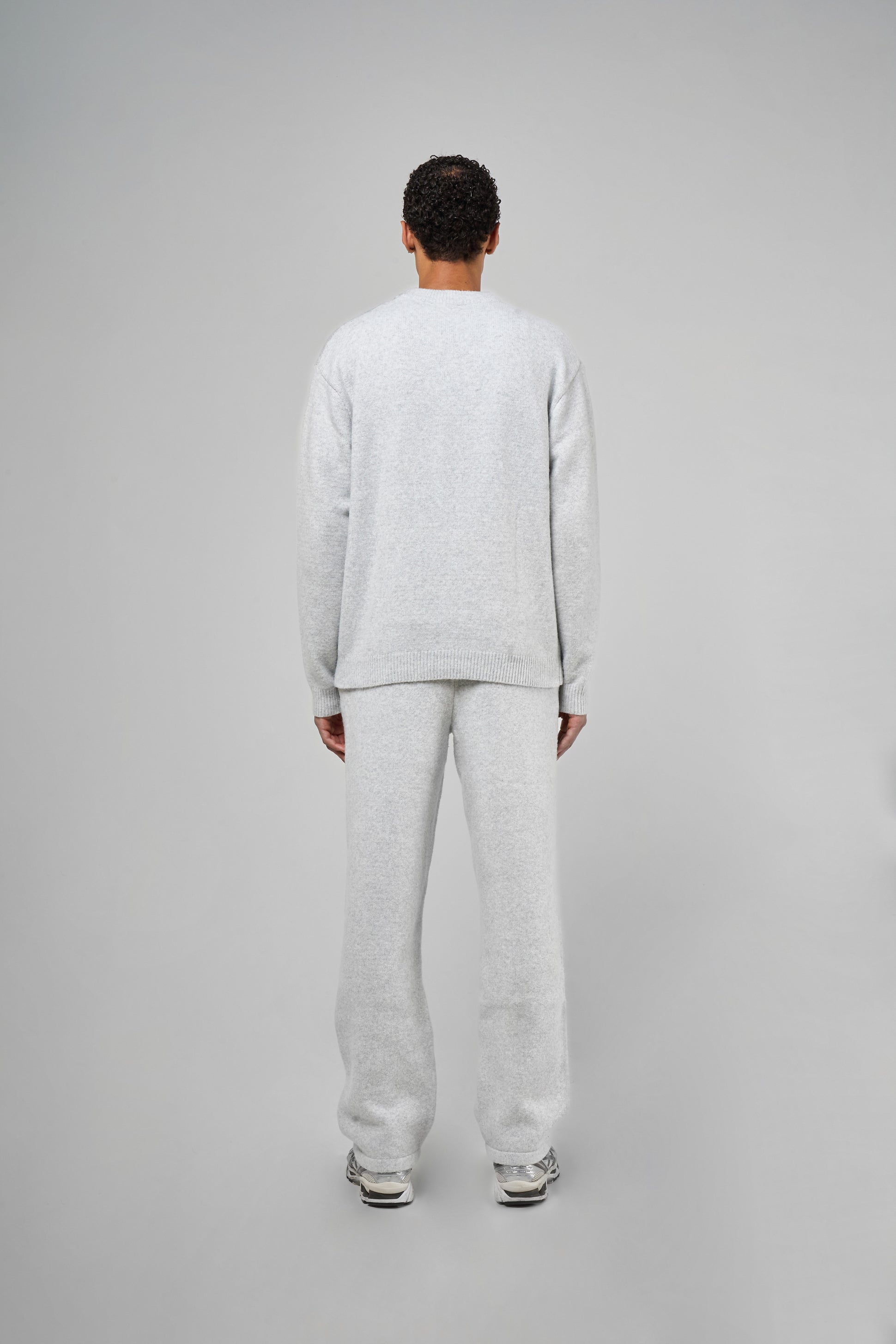 Dexter Grey Knitted Joggers