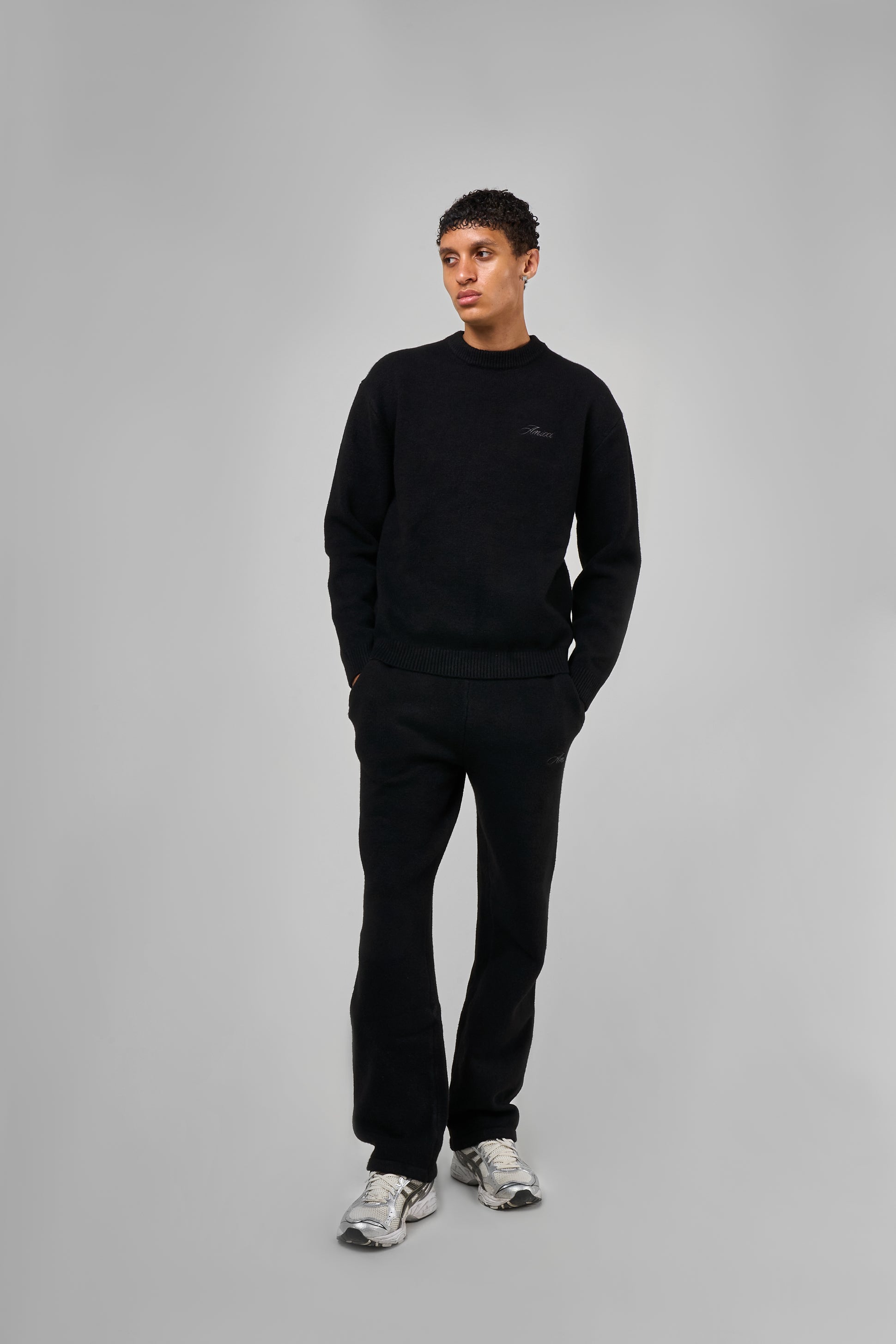 Dexter Black Knitted Sweatshirt