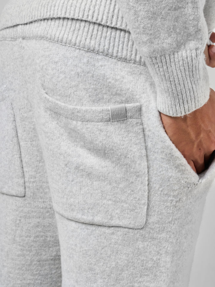 Amos Grey Knitted Jogger