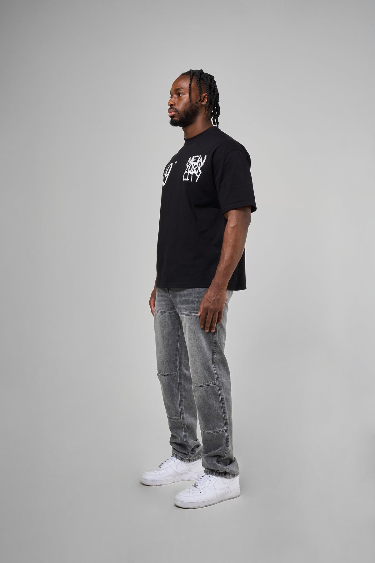 Weston Grey Straight Fit Jean