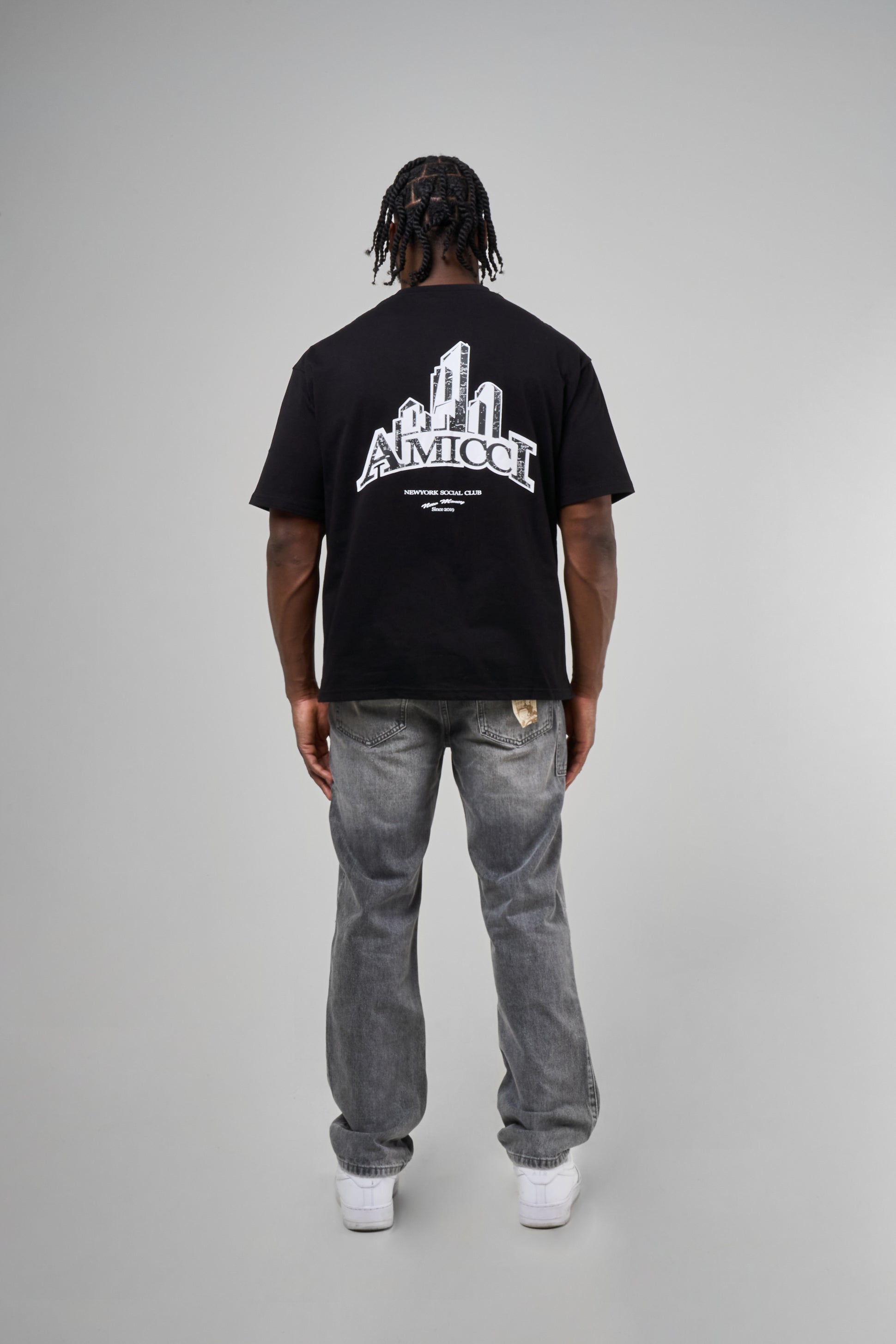 Weston Grey Straight Fit Jean