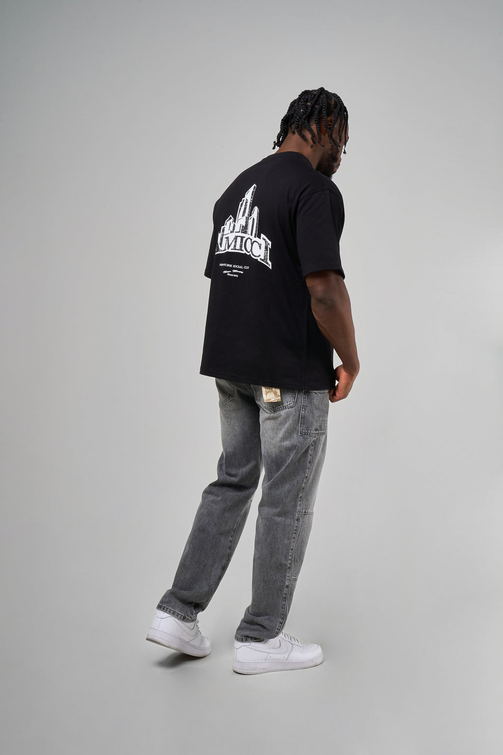Weston Grey Straight Fit Jean