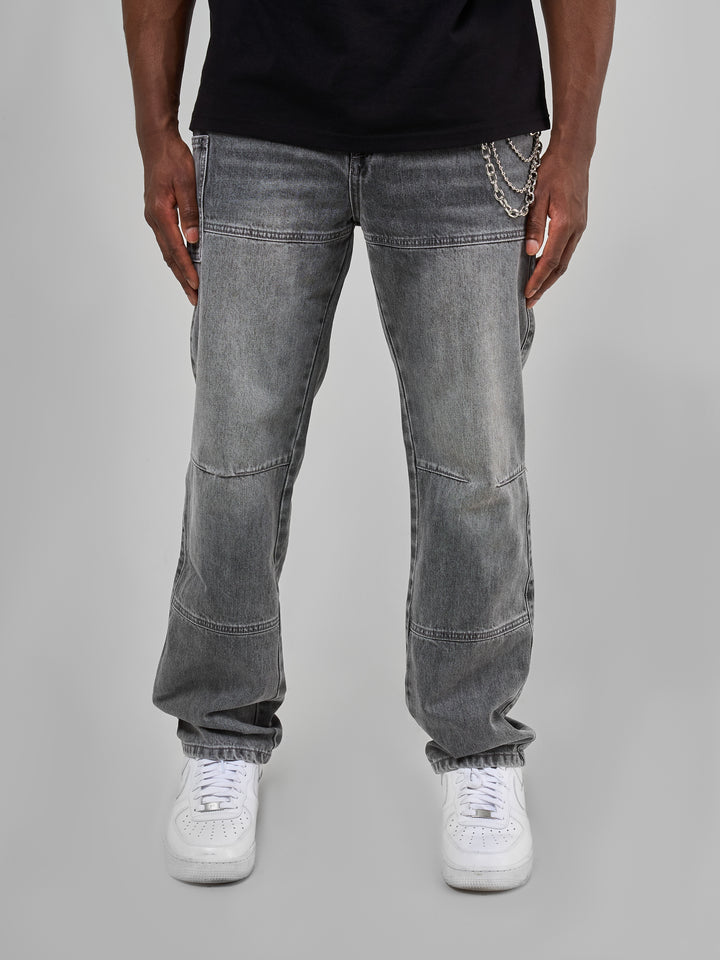 Weston Grey Straight Fit Jean