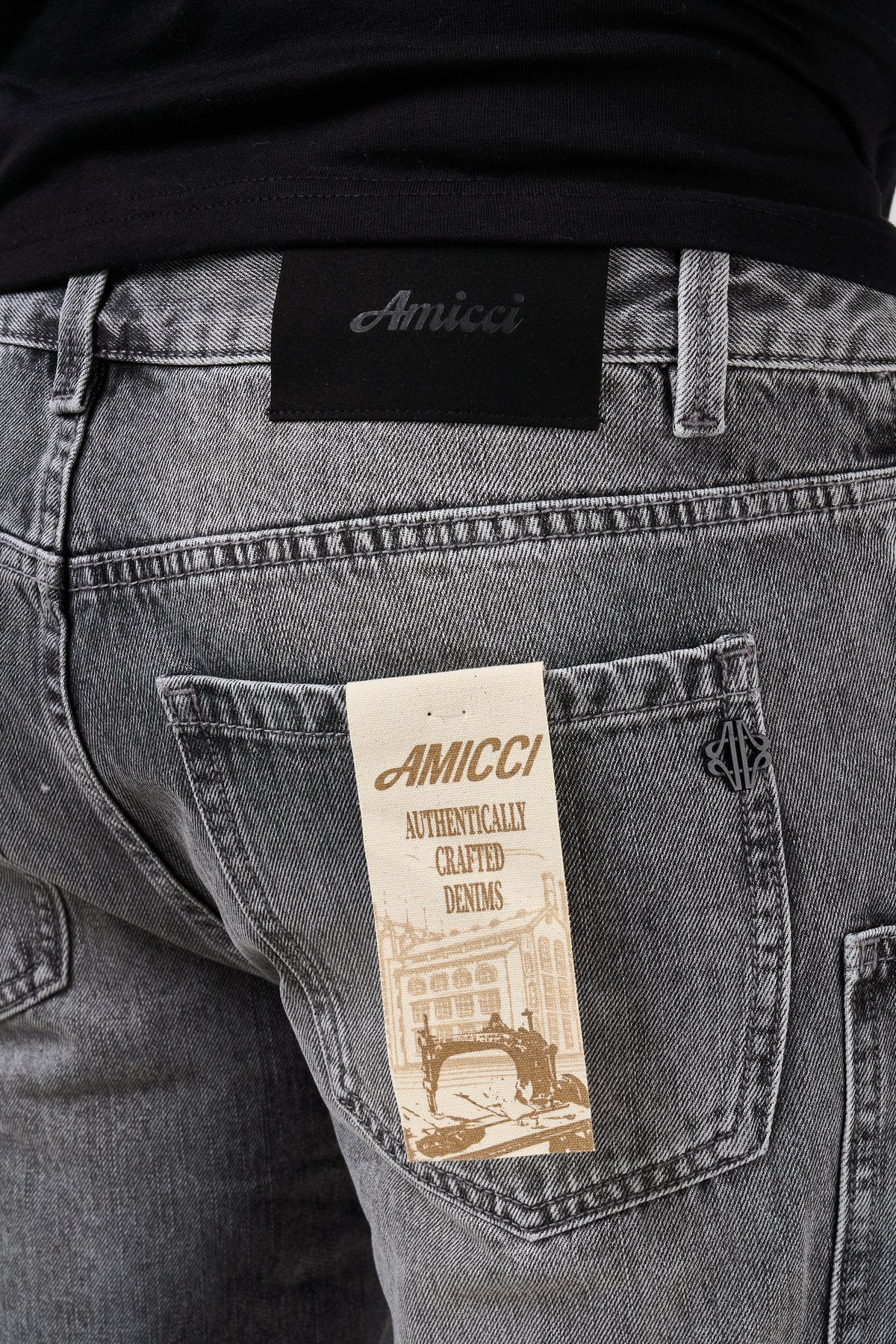 Weston Grey Straight Fit Jean