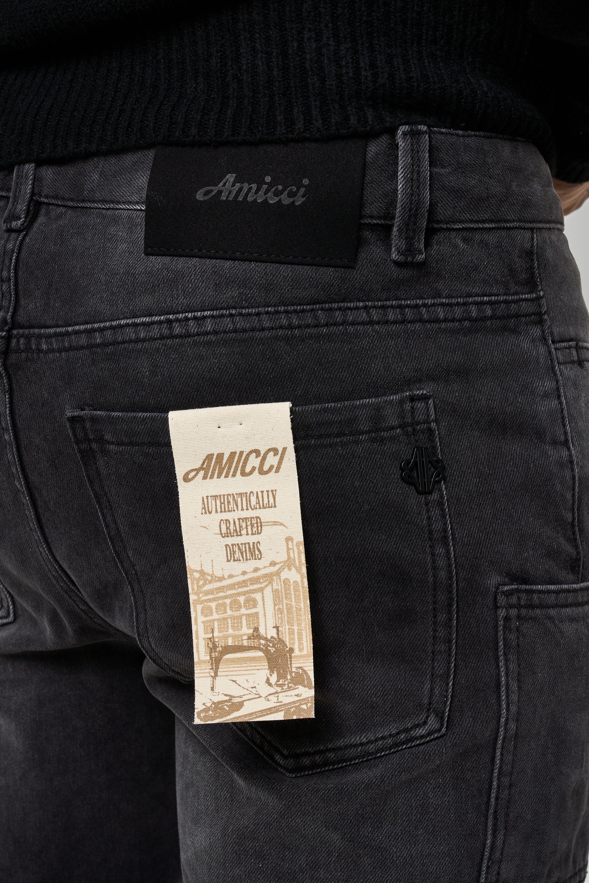 Weston Black Straight Fit Jean