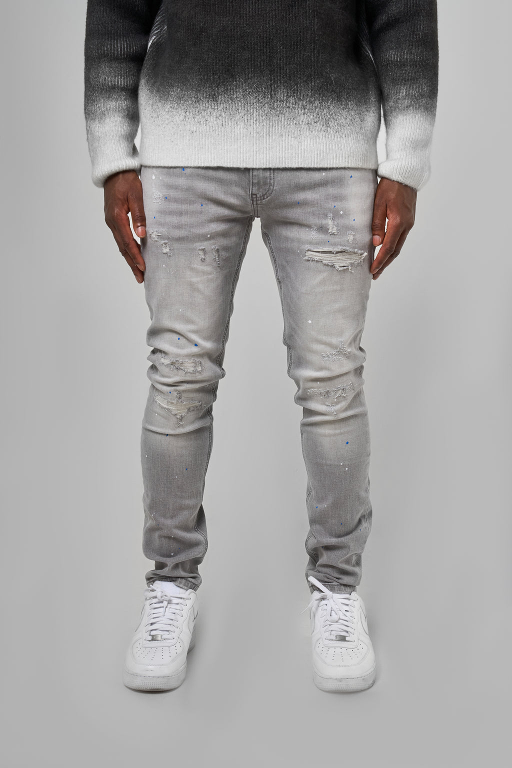 Lumber Grey Skinny Jean
