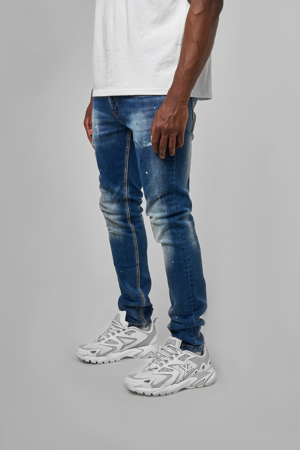 Harlan Blue Skinny Jean