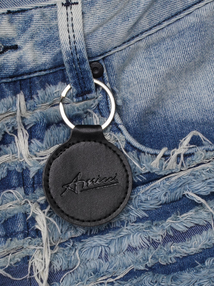 Sassari Frayed Blue Denim Shorts
