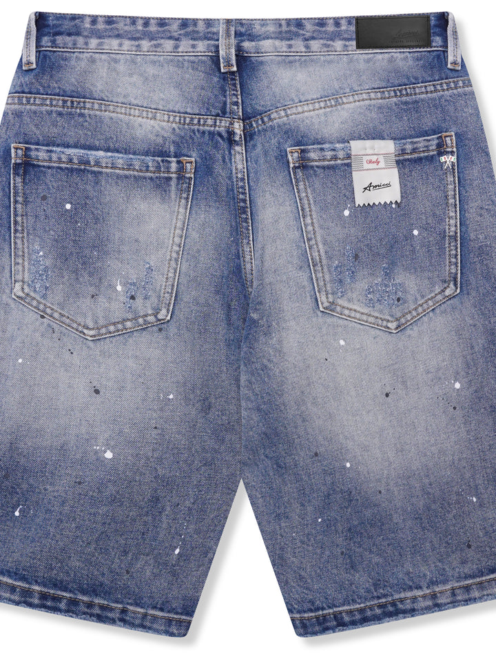 Sanko Mittelblaue Shorts