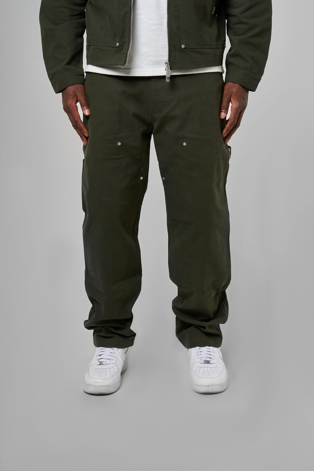 Wyatt Khaki Twill Pants