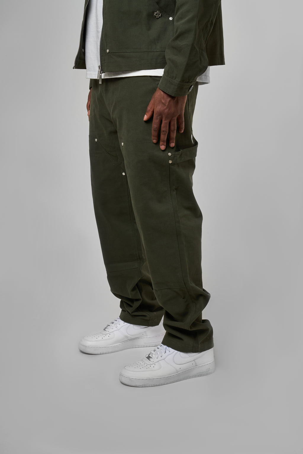 Wyatt Khaki Twill Pants