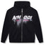 Angeli Grafik Hoodie Schwarz