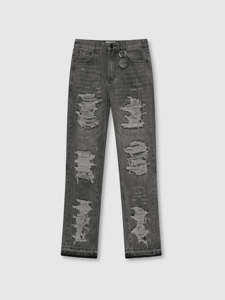 Sarrona Grey Washed Denim Jean