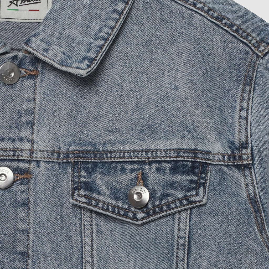 Maranzo Blaue Denimjacke