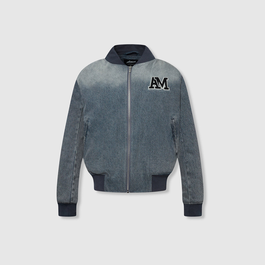 Idalia Denim Bomberjacke Blau