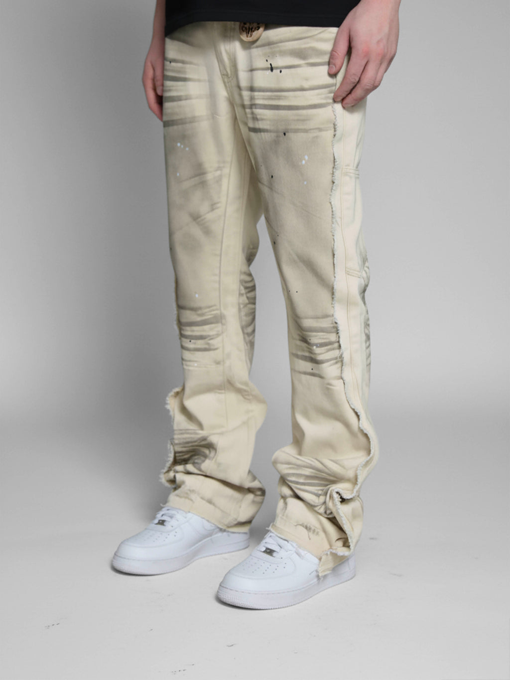 Lencho Stone Flare Jeans