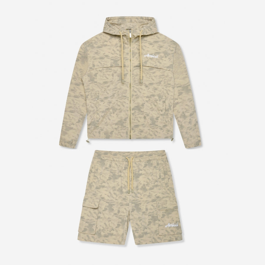 Almeria Windbreaker Set Beige