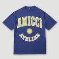 Instituut T-shirt Marineblauw