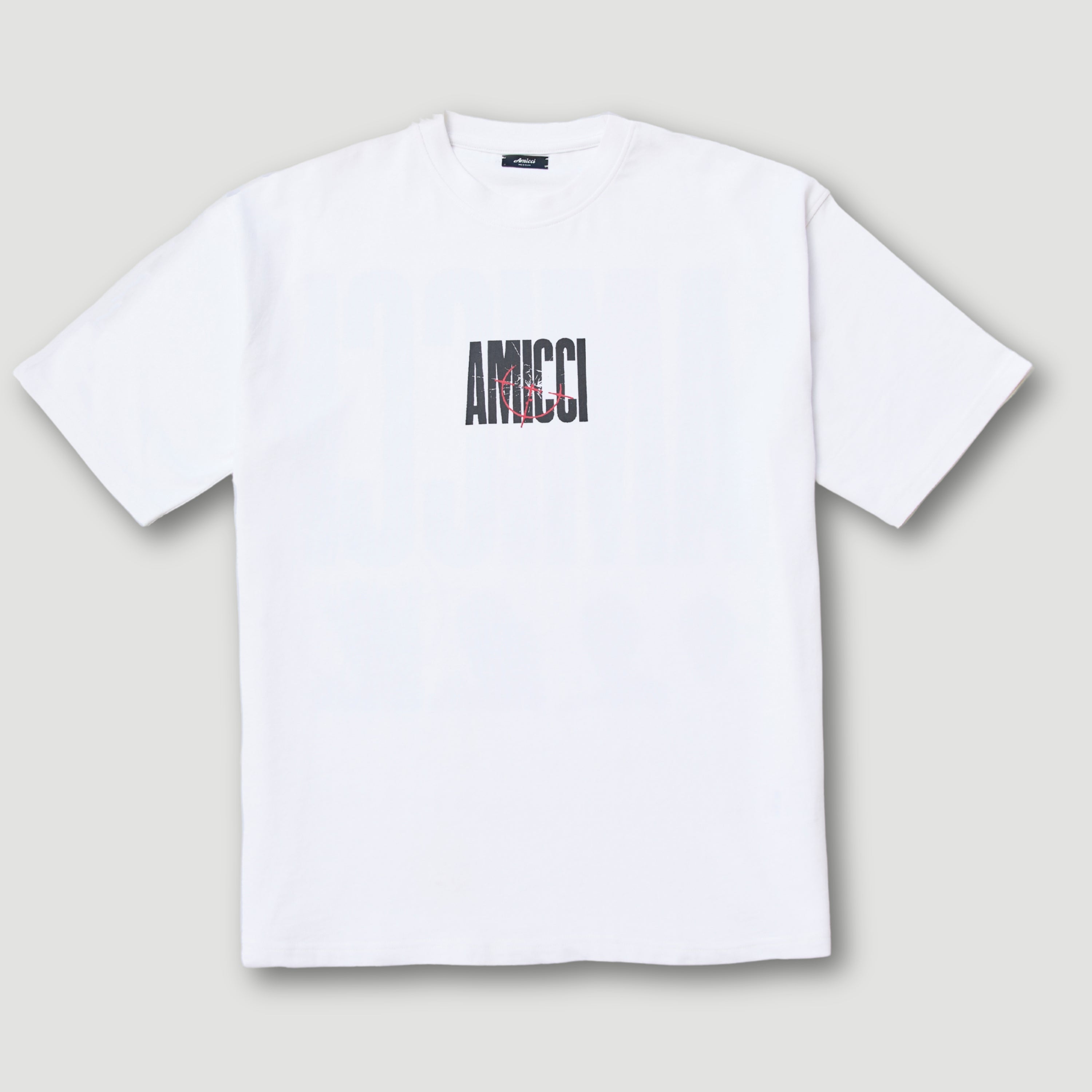Sniper Graphic T Shirt White