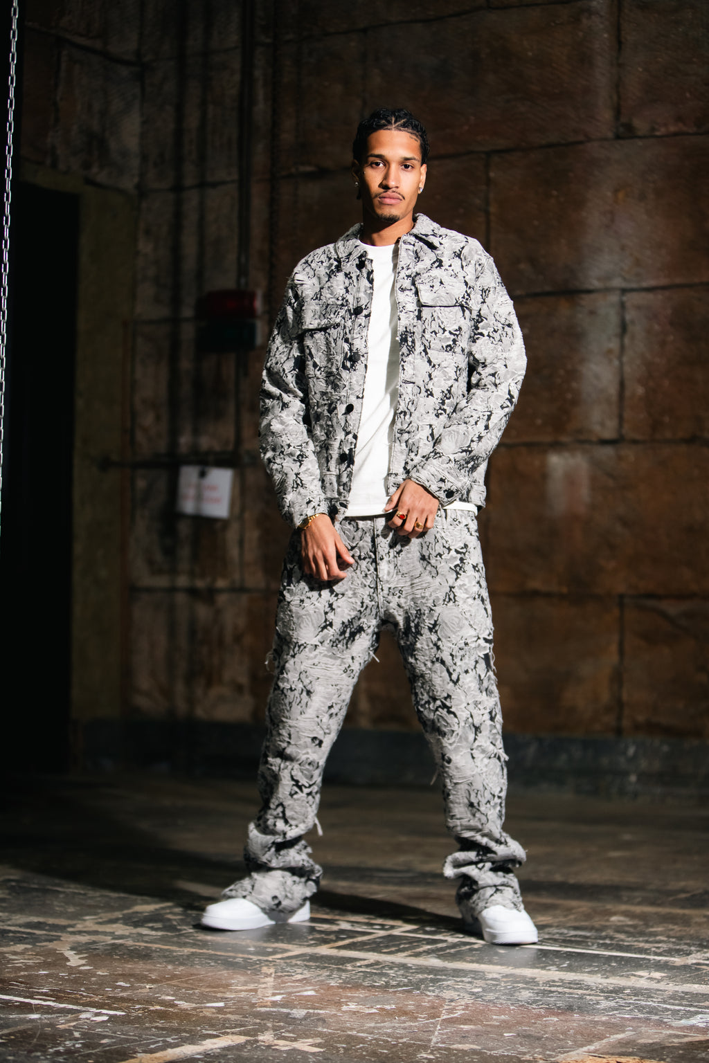 Amelio Denimjacke Schwarz