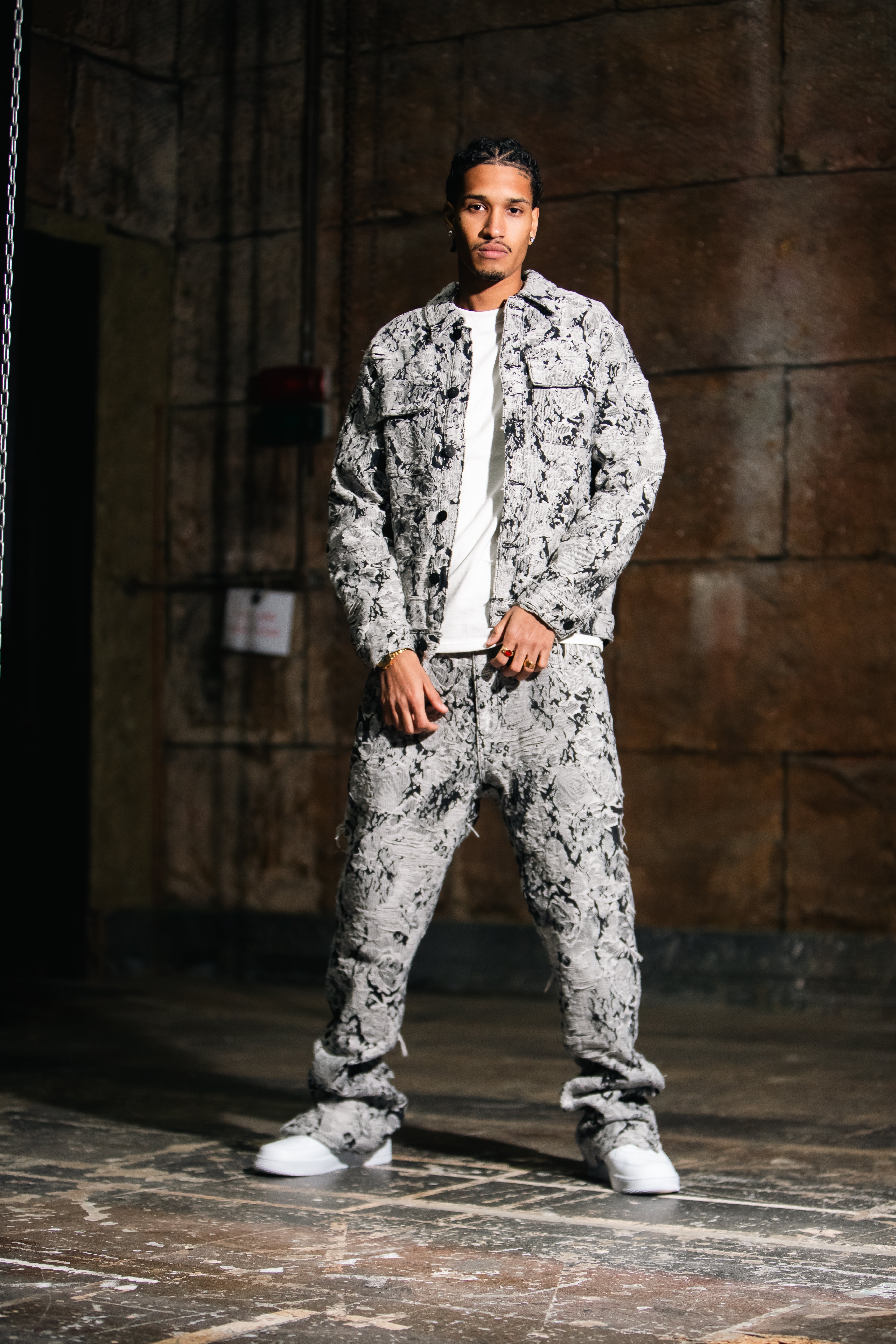 Amelio Denimjacke Schwarz