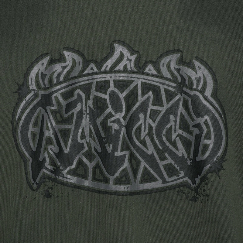 Honova Graphic Crewneck Groen