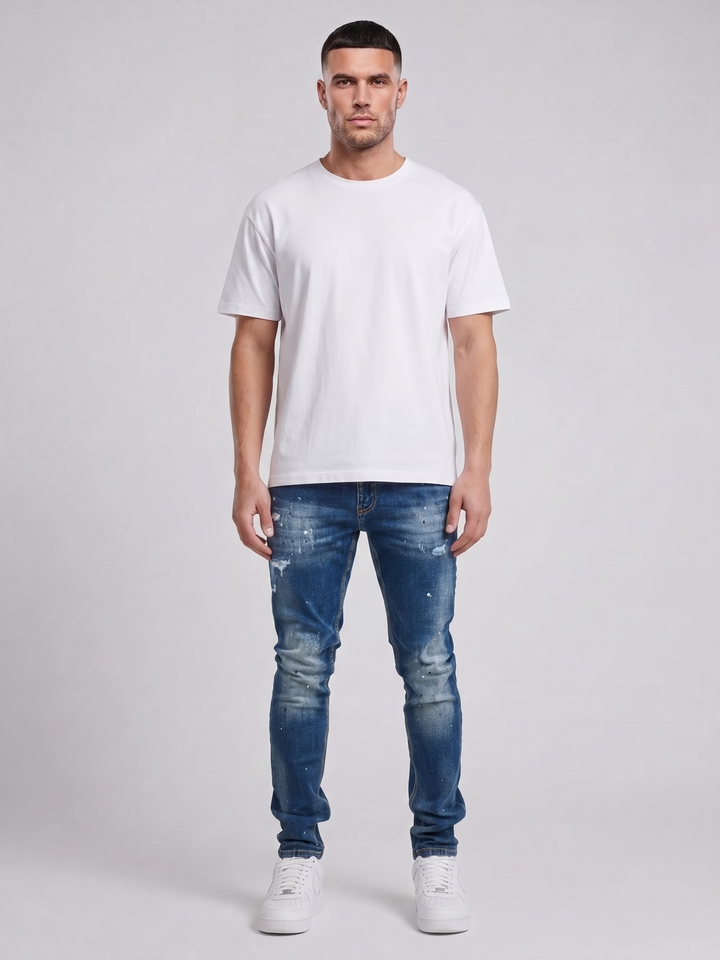 Harlan Blue Slim Jean